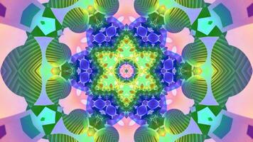 abstrakter Kaleidoskop-Hintergrund. schönes kaleidoskop nahtloses muster. mehrfarbige Mosaikstruktur. nahtlose Kaleidoskop-Textur. einzigartiges Kaleidoskop-Design foto