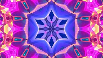 abstrakter Kaleidoskop-Hintergrund. schönes kaleidoskop nahtloses muster. mehrfarbige Mosaikstruktur. nahtlose Kaleidoskop-Textur. einzigartiges Kaleidoskop-Design foto