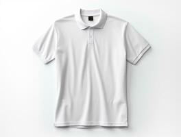 Fachmann leer Polo T-Shirt ai generiert foto