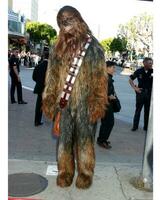 Chewbacca Star Kriege 3 das Rache von das Sith Premier Männer Dorf Theater westwood ca. kann 12 2005 foto