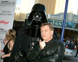 Kennzeichen Hamill Star Kriege 3 das Rache von das Sith Premier Männer Dorf Theater westwood ca. kann 12 2005 foto