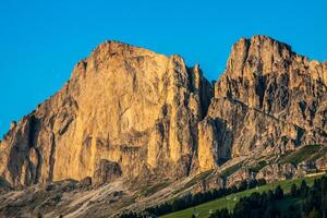 Dolomiti - - Spätmar beim Sonnenuntergang Licht foto