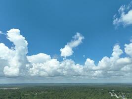 Wolken und Panorama Drohne Fotografie Antenne Aussicht foto