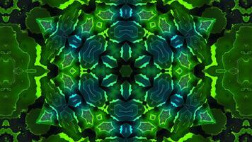 atemberaubend abstrakt Kaleidoskop Hintergrund. einzigartig Mehrfarbig Mosaik Textur im nahtlos geometrisch Muster foto