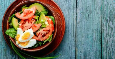 Sommer- Gemüse Salat foto