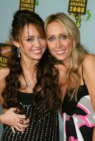 Miley Cyrus ihr Mutter 2008 Nickelodeons Kinder Wahl Auszeichnungen ukla pauley Pavillon westwood ca. März 29 2008 foto