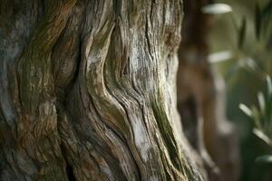 Nahansicht Baum Detail. generieren ai foto