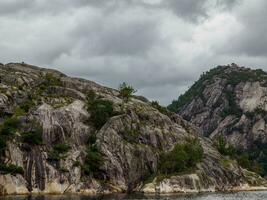 Schiff Kreuzfahrt im Norwegen foto