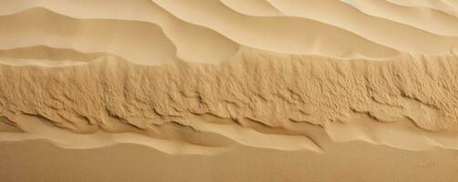 Textur Hintergrund von fein Strand Sand im das Sommer- Sonne, generativ ai foto