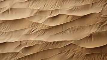 Textur Hintergrund von fein Strand Sand im das Sommer- Sonne, generativ ai foto