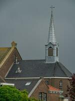 das Niederländisch Stadt von urk foto