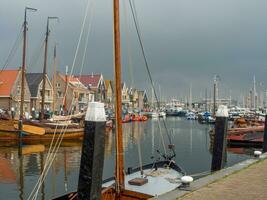 das Niederländisch Stadt von urk foto