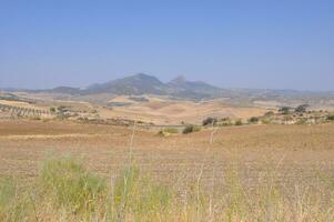 Hügel im Andalusien foto