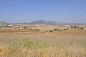 Hügel im Andalusien foto