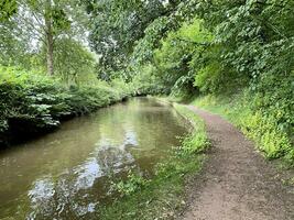 ein Aussicht von das Shropshire Union Kanal in der Nähe von ellesmere foto