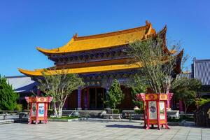 Chong sheng Tempel, Dali Stadt, China, ein uralt berühmt Tourist Attraktion foto