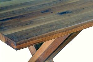 hölzern Tabelle Oberfläche. natürlich Holz Möbel schließen Aussicht foto