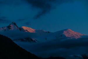 Argentière, Chamonix, Haute Savoyen, Frankreich foto