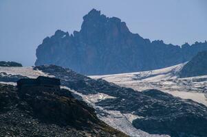 Gletscher von Tour, Chamonix, Haute Savoyen, Frankreich foto