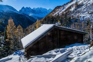 Chamonix, Haute Savoyen, Frankreich foto