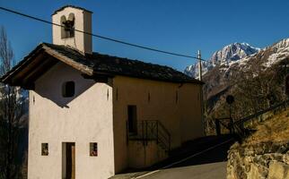 la salle,arbetey,val Aoste, Italien foto