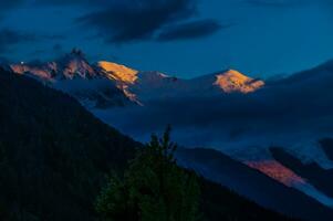 Argentière, Chamonix, Haute Savoyen, Frankreich foto