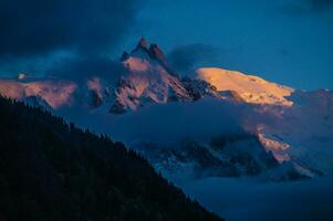 Argentière, Chamonix, Haute Savoyen, Frankreich foto