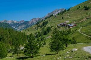 Riaille Ceillac Queyras im hoch Alpen im Frankreich foto