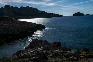 National Park von Calanques marseille im bouche du Rhone foto