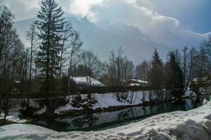 Chamonix, Haute Savoyen, Frankreich foto