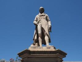 Lagrange-Statue in Turin foto