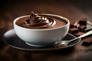 Schokolade ist ein großartig Weg zu erhalten Ihre Täglich Dosis von Antioxidantien. KI-generiert foto