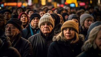 ai generiert draussen Markt Verkäufer Verkauf frisch multi farbig Früchte generiert durch ai foto