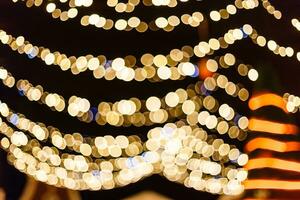 abstrakt Weihnachten Beleuchtung wie Hintergrund foto