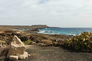 atlantisch Ozean wild Küste, Teneriffa, Kanarienvogel Inseln, Spanien foto