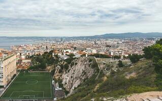 Antenne Aussicht auf marseille foto