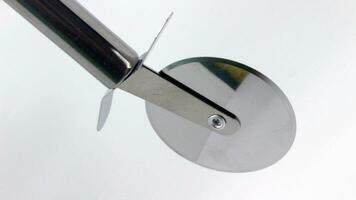 rostfrei Stahl Pizza Cutter, foto