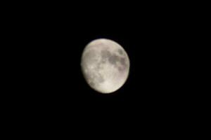 voll Mond hell im das fallen Himmel im pensacola Florida, vereinigt Zustände Oktober 23 2023 foto