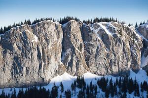 Winter Landschaft von tatra Berge Zakopane, Polen foto