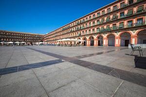 Platz de la korredera - - korredera Platz im Córdoba, Andalusien, Spanien foto