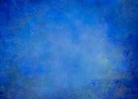 solide Blau Hintergrund abstrakt betrübt Antiquität dunkel Hintergrund Textur und Grunge schwarz Kanten auf elegant Hintergrund Design. Blau im Grunge Stil zum Porträts, Plakate. foto