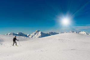 Skialpinismus klettern foto