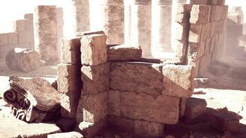 uralt Ruinen von Ptolemäus in der Nähe von Bengasi foto