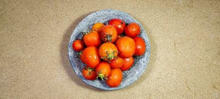 frisch und gesund Tomaten foto