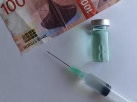 Investitionen in Gesundheitsversorgung und Impfsystem in Norwegen foto