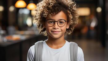 ai generiert frisch Orange Saft im ein Glas Flasche, beschwingt und erfrischend generiert durch ai foto