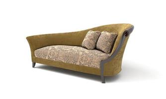 Sofa Ansicht Möbel 3D-Rendering foto