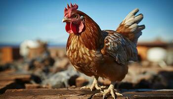 ai generiert süß Ferkel Weiden lassen auf Grün Wiese, suchen beim Gänseblümchen generiert durch ai foto