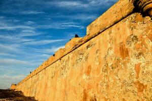 das Mauer von das Fort foto