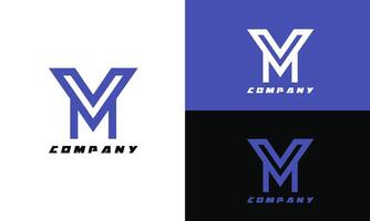 das Brief 'M' Logo. Beste korporativ Logo Design, Marke Logo Design foto